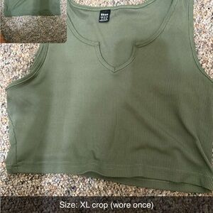 Chic Olive Women's Crop Top